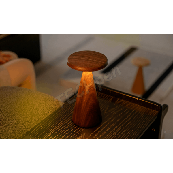 GINGKO G056M-WT SYLVA TABLE LAMP  MINI WALNUT