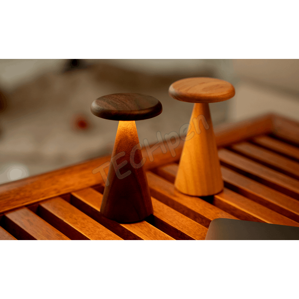 GINGKO G056M-WT SYLVA TABLE LAMP  MINI WALNUT
