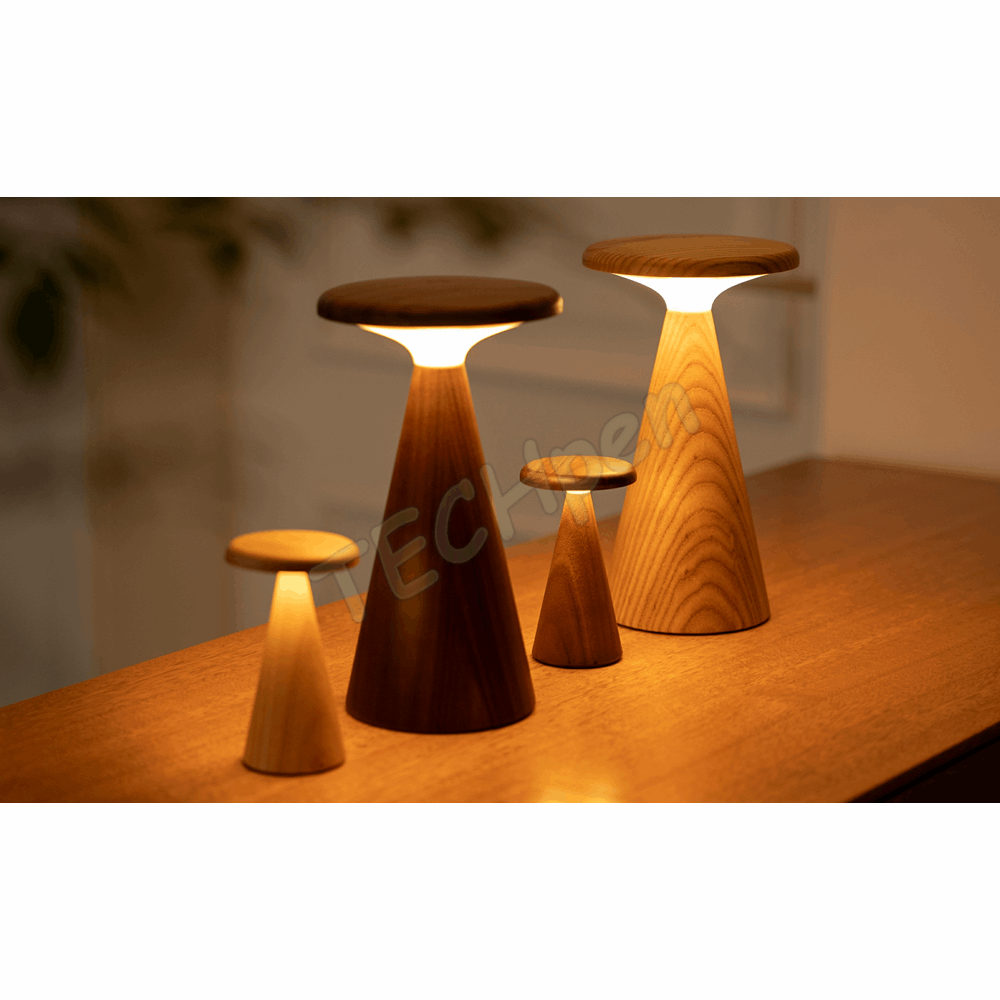 GINGKO G056M-WT SYLVA TABLE LAMP  MINI WALNUT