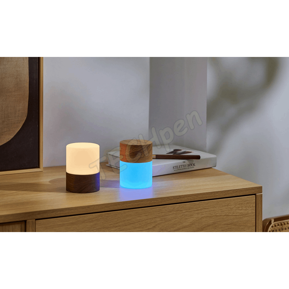 GINGKO G027WT Large Lemelia Light Natural Walnut Wood