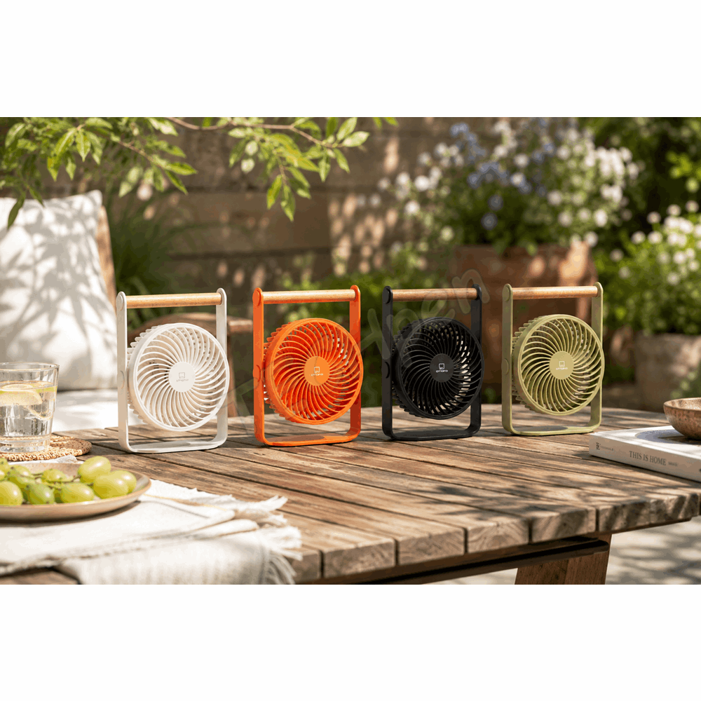 GINGKO G080GN LYRA PORTABLE FAN OLIVE GREEN