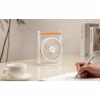 GINGKO G080WE LYRA PORTABLE FAN LUNAR WHITE
