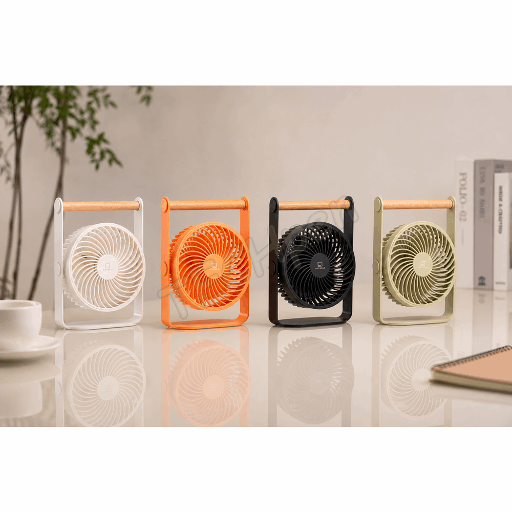 GINGKO G080WE LYRA PORTABLE FAN LUNAR WHITE