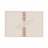 DESIGNWORKSINK JS892-2022EU STANDARD ISSUE PLANNER NOTEBOOK NO. 12 - ROSEWOOD + BLUSH