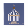 DESIGNWORKSINK TBWC-1002EU CERAMIC TRINKET BOX - NAVY STRIPE