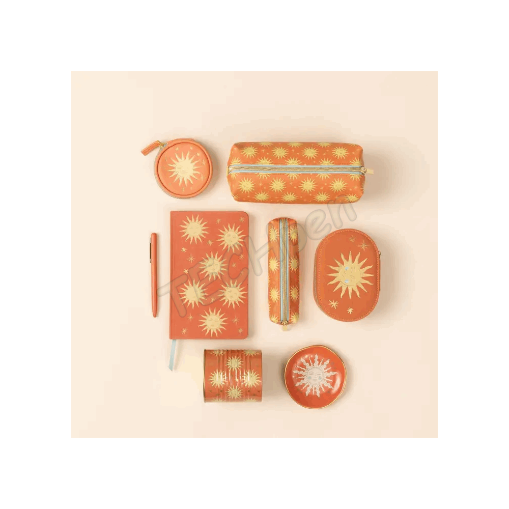 DESIGNWORKSINK JB85-2222EU CELESTIAL BOOKCLOTH JOURNAL - TERRACOTTA SUN (FSC MIX CREDIT)