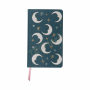 DESIGNWORKSINK JB85-2224EU CELESTIAL BOOKCLOTH JOURNAL - TEAL MOON (FSC MIX CREDIT)