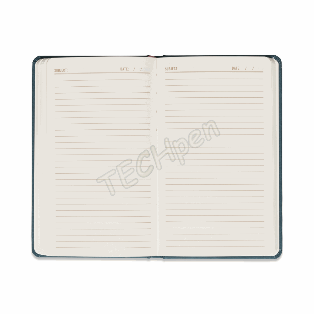 DESIGNWORKSINK JB85-2224EU CELESTIAL BOOKCLOTH JOURNAL - TEAL MOON (FSC MIX CREDIT)