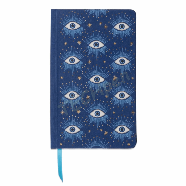 DESIGNWORKSINK JB85-2225EU CELESTIAL BOOKCLOTH JOURNAL - STARRY EYED (FSC MIX CREDIT)