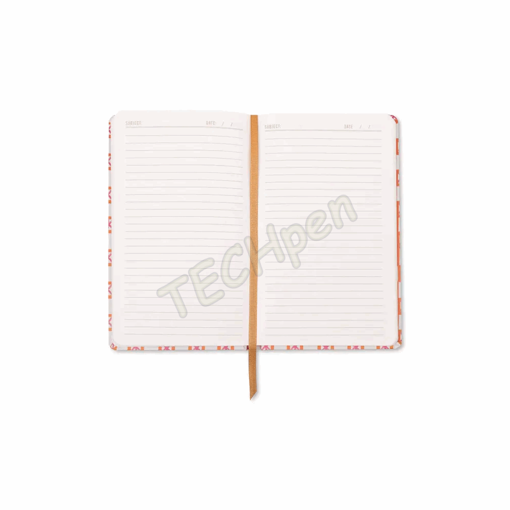 DESIGNWORKSINK JB85-2227EU TULIP JOURNAL - ORANGE CHECK