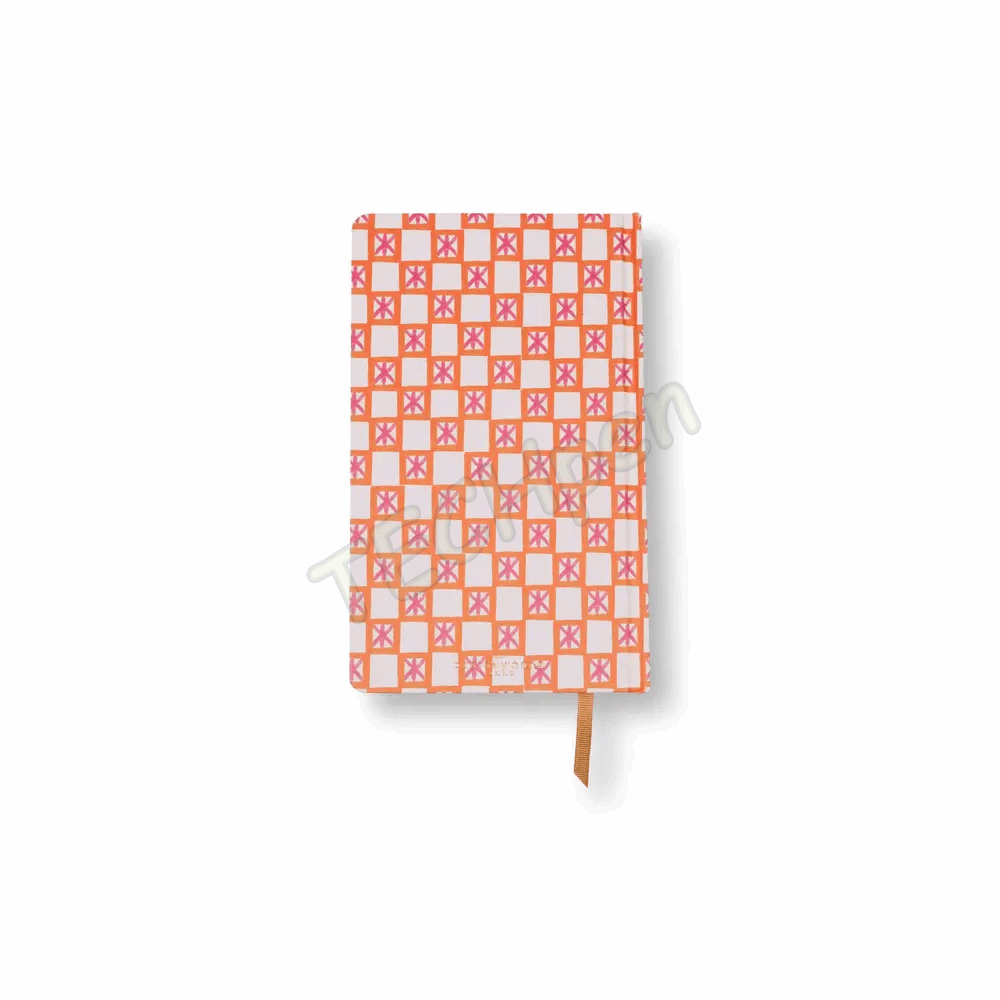 DESIGNWORKSINK JB85-2227EU TULIP JOURNAL - ORANGE CHECK