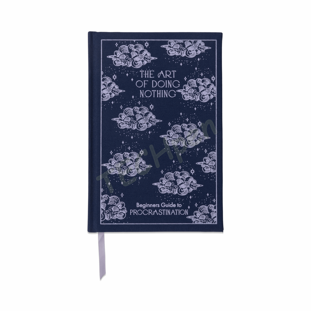 DESIGNWORKSINK JB86-1115EU SELF HELP JOURNAL - THE ART OF DOING NOTHING (FSC MIX CREDIT)