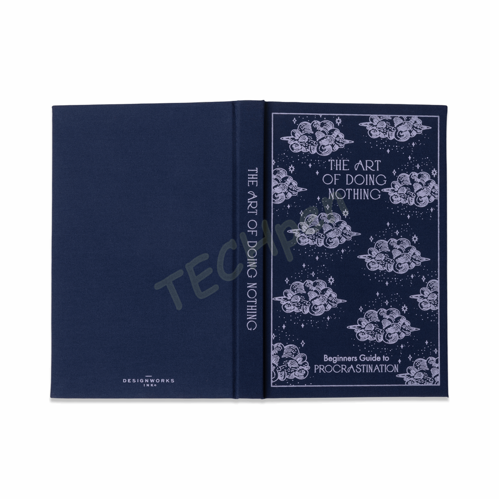 DESIGNWORKSINK JB86-1115EU SELF HELP JOURNAL - THE ART OF DOING NOTHING (FSC MIX CREDIT)