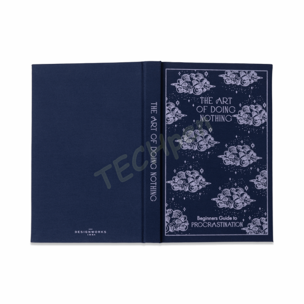 DESIGNWORKSINK JB86-1115EU SELF HELP JOURNAL - THE ART OF DOING NOTHING (FSC MIX CREDIT)
