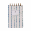 DESIGNWORKSINK PPS56-2046EU TULIP TWIN WIRE NOTEPAD - WAVY BLUE