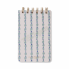 DESIGNWORKSINK PPS56-2046EU TULIP TWIN WIRE NOTEPAD - WAVY BLUE