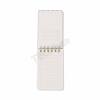 DESIGNWORKSINK PPS56-2046EU TULIP TWIN WIRE NOTEPAD - WAVY BLUE