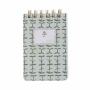 DESIGNWORKSINK PPS56-2048EU TULIP TWIN WIRE NOTEPAD - GREEN VINE