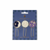 DESIGNWORKSINK PWC-1005EU SET OF 3 PAPERCLIPS - CELESTIAL