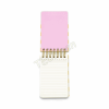 DESIGNWORKSINK ST46-1003 TWIN WIRE CHUNKY NOTEPAD - CHECKS