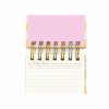 DESIGNWORKSINK ST46-1003 TWIN WIRE CHUNKY NOTEPAD - CHECKS