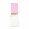 DESIGNWORKSINK ST46-1004 TWIN WIRE CHUNKY NOTEPAD - WAVY STRIPES