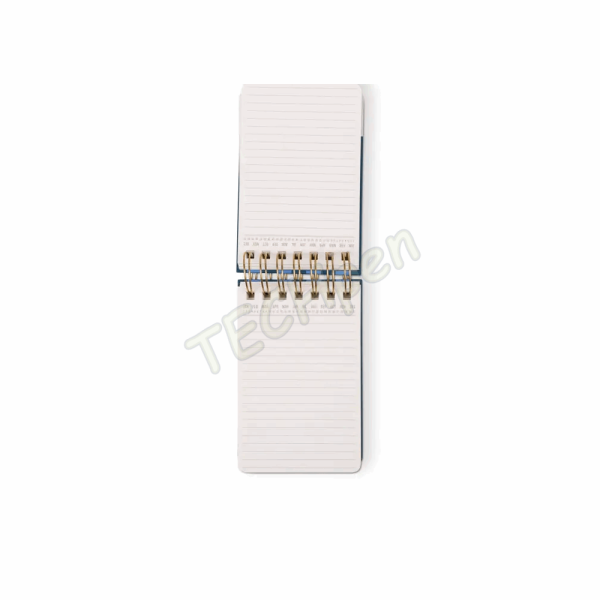 DESIGNWORKSINK ST46-1008EU TWIN WIRE CHUNKY NOTEPAD - BLUE + NAVY