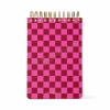 DESIGNWORKSINK ST68-1004EU LARGE CHUNKY NOTEPAD - BURGUNDY + PINK