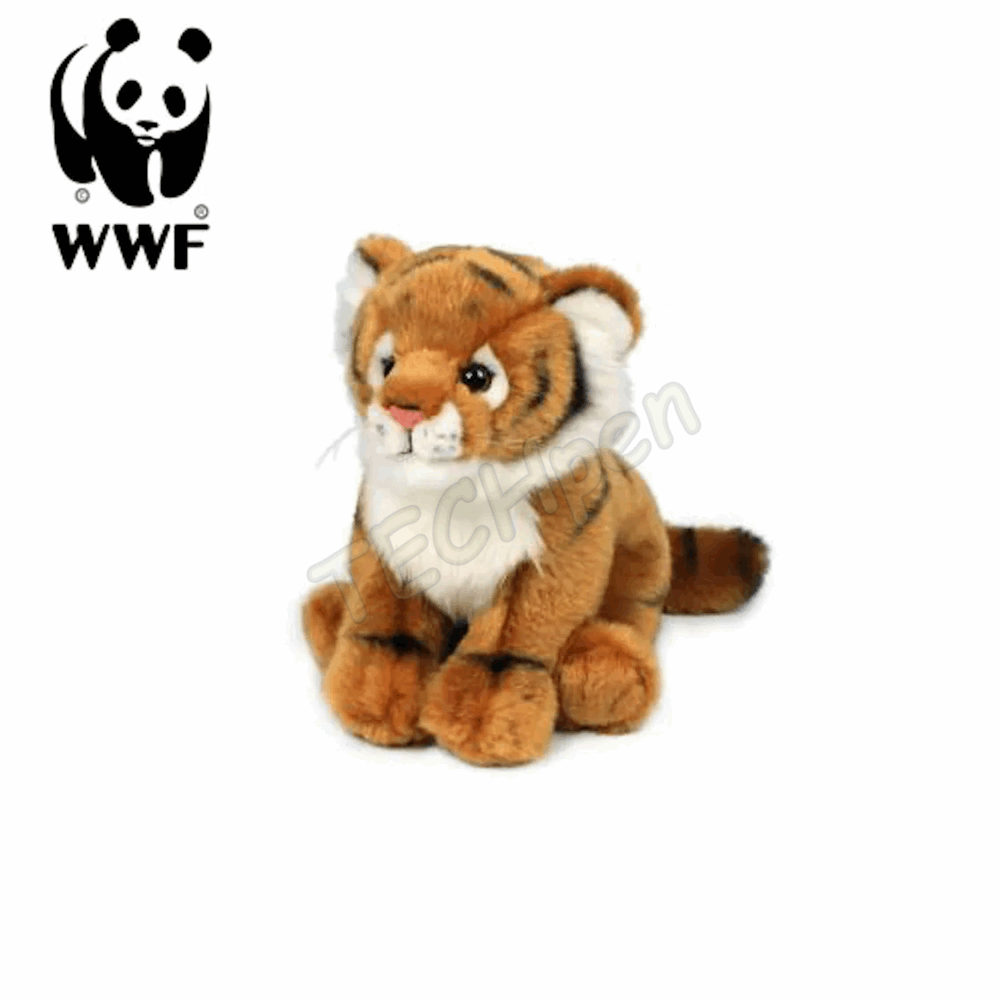 BONTON 15192001 WWF BROWN TIGER FLOPPY - 19 CM - 7,5