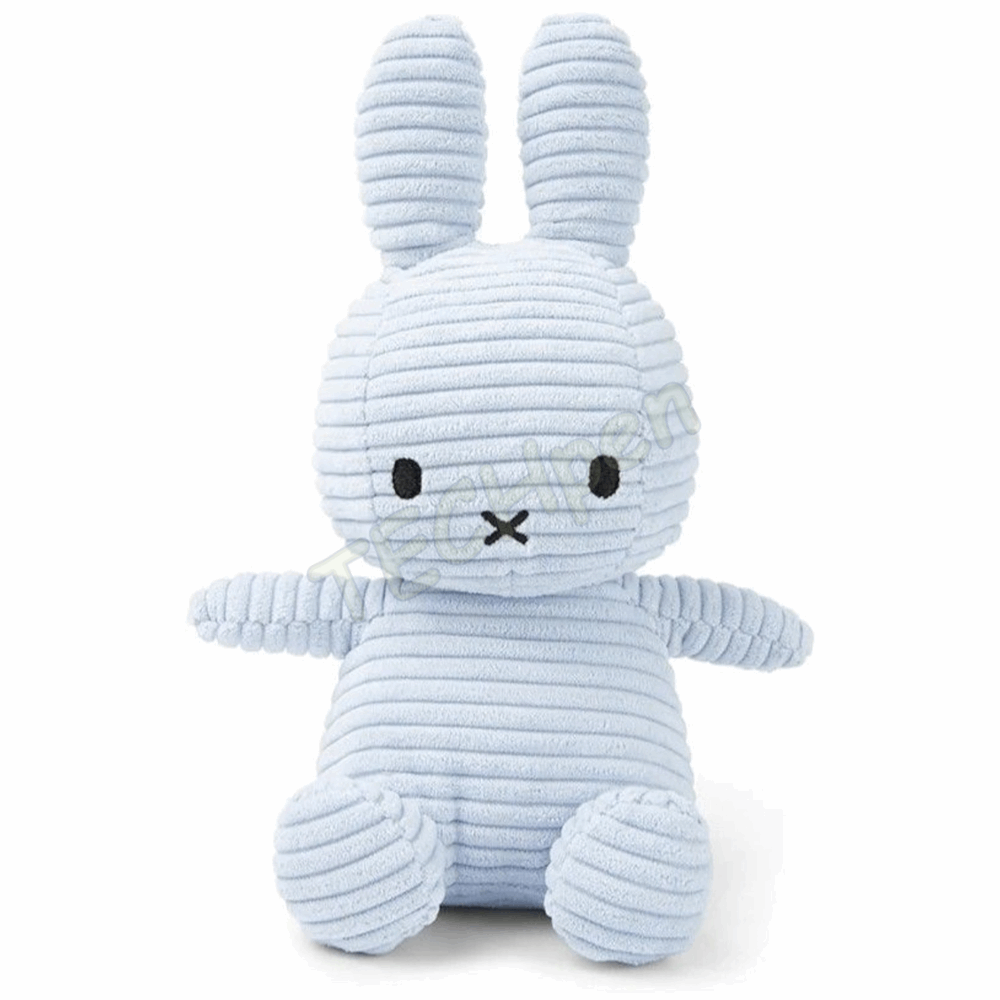 BONTON 24182619 MIFFY ECO CORDUROY ICE BLUE - 23 CM - 9