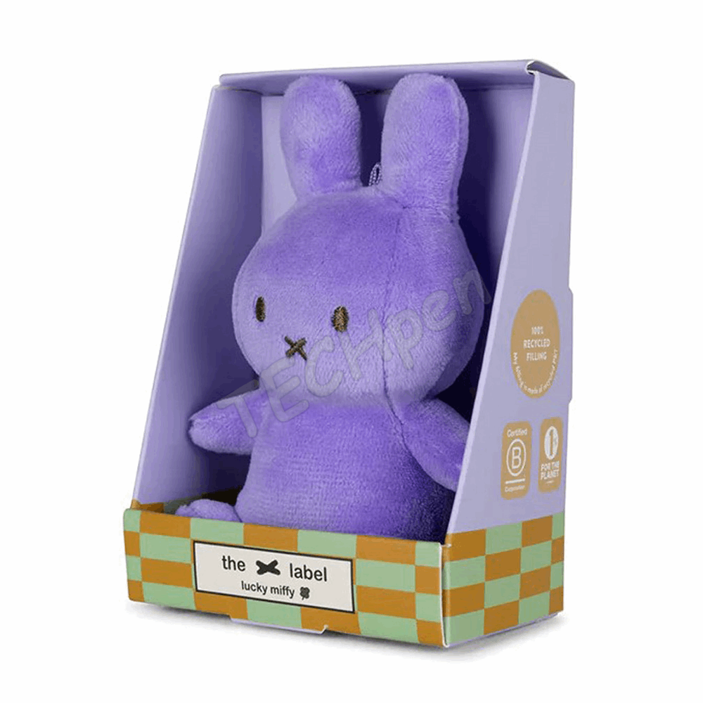 BONTON 24182660 LUCKY MIFFY BRIGHT LILAC IN GIFTBOX - 10 CM  - 4