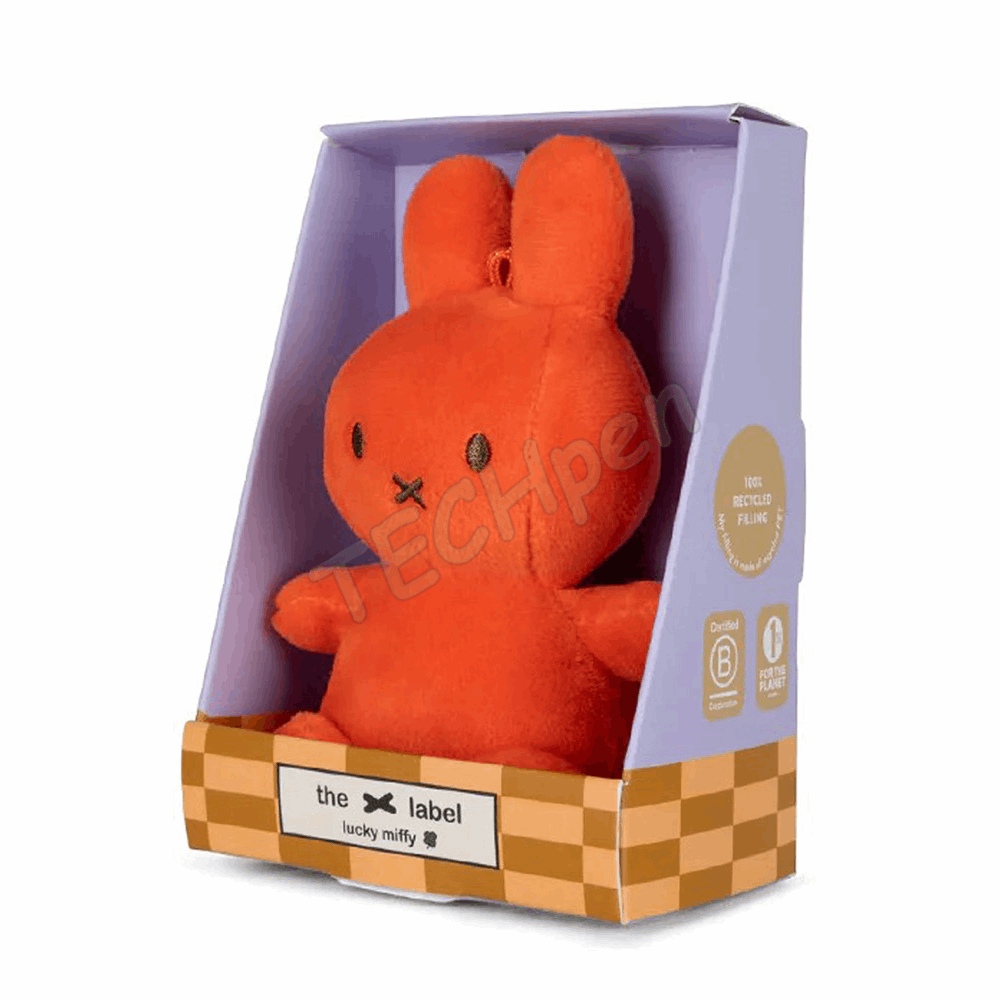 BONTON 24182661 LUCKY MIFFY BRIGHT CORAL IN GIFTBOX - 10 CM  - 4