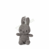 BONTON 24205081 Miffy Keychain ECO Corduroy Grey - 10 cm - 4