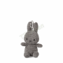 BONTON 24205081 Miffy Keychain ECO Corduroy Grey - 10 cm - 4