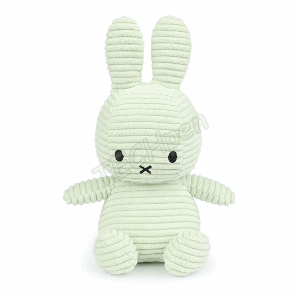 BONTON 24182621 Miffy ECO Corduroy Fresh Mint - 23 cm - 9