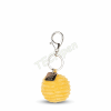 BONTON 35004200 SMILEY KEYCHAIN ECO CORDUROY - 4,5 CM - 2 YELLOW