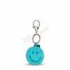 BONTON 35004309 SMILEY KEYCHAIN ECO CORDUROY - 4,5 CM - 2 TEAL
