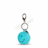 BONTON 35004309 SMILEY KEYCHAIN ECO CORDUROY - 4,5 CM - 2 TEAL