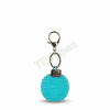 BONTON 35004309 SMILEY KEYCHAIN ECO CORDUROY - 4,5 CM - 2 TEAL