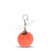 BONTON 35305123 SMILEY KEYCHAIN ECO FUZZY - 5,5 CM - 2 BRIGHT CORAL