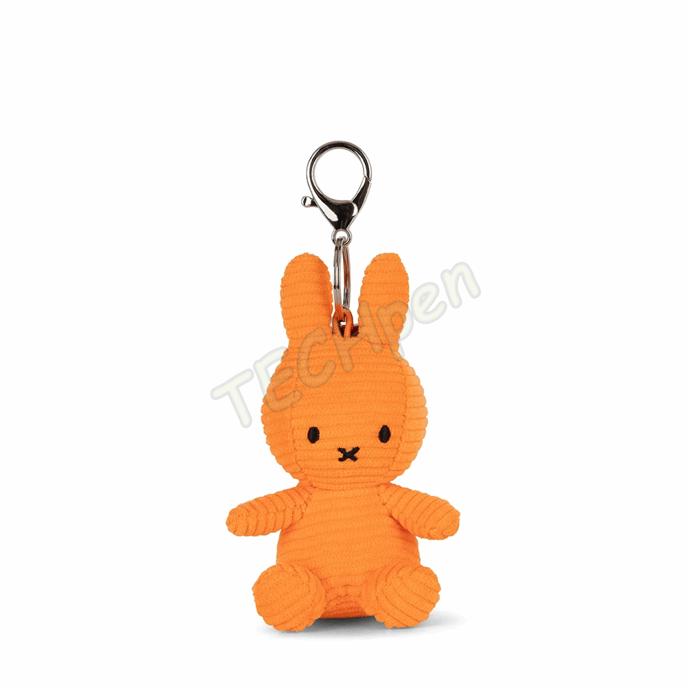 BONTON 24010500 MIFFY KEYCHAIN ECO CORDUROY - 10 CM - 4 ORANGE