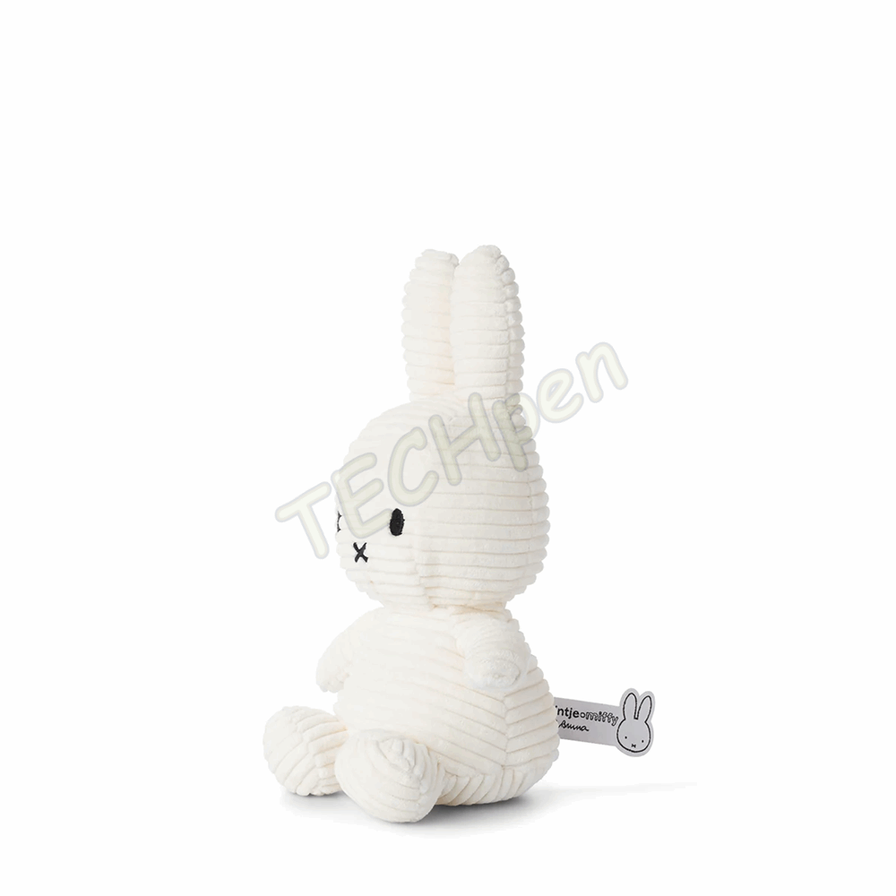 BONTON 24182600 MIFFY ECO CORDUROY OFFWHITE - 23 cm - 9