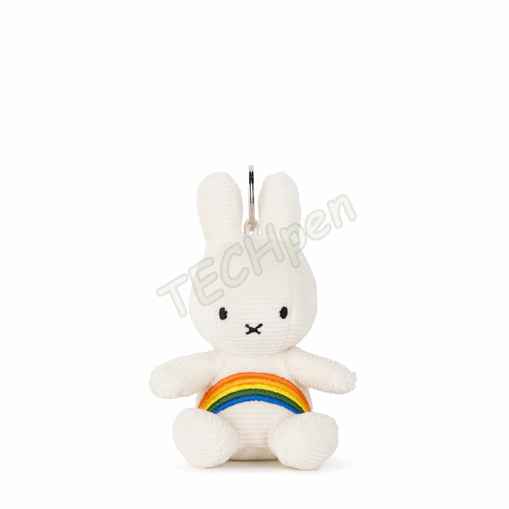 BONTON 24205111 MIFFY RAINBOW KEYCHAIN OFFWHITE - 10 CM - 4