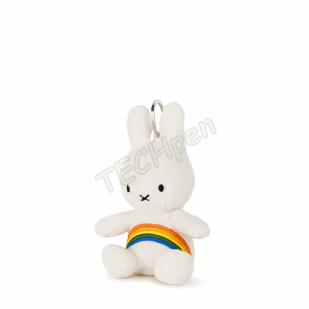 BONTON 24205111 MIFFY RAINBOW KEYCHAIN OFFWHITE - 10 CM - 4