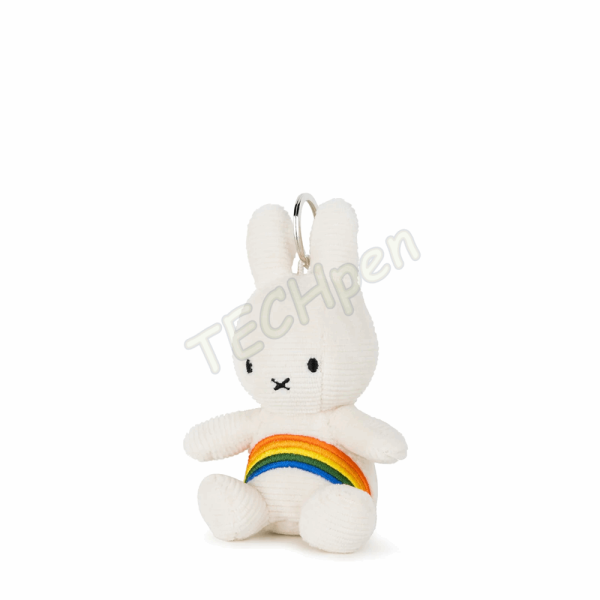 BONTON 24205111 MIFFY RAINBOW KEYCHAIN OFFWHITE - 10 CM - 4