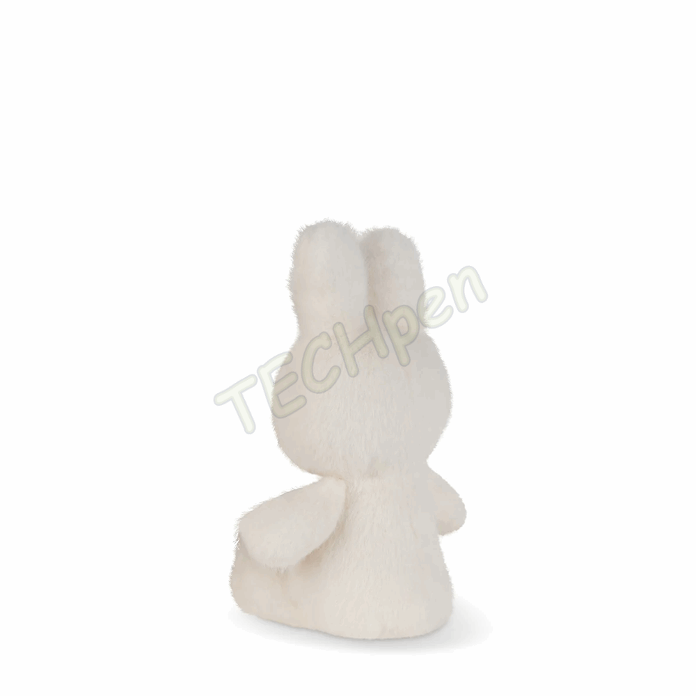BONTON 24318002 MIFFY ECO FUZZY - 18 CM - 7 OFFWHITE