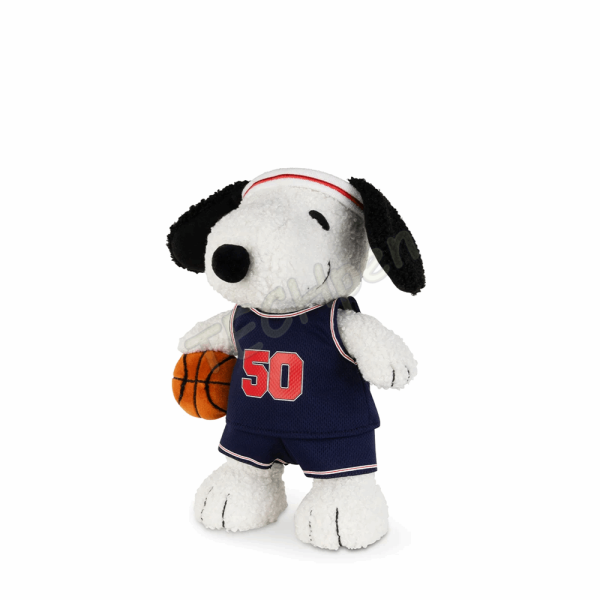 BONTON 33177042 BASKETBALL SNOOPY - 23 CM - 9 CREAM