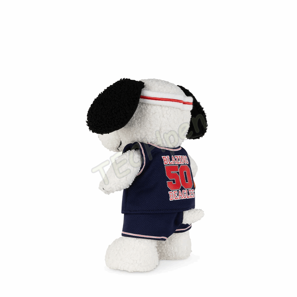BONTON 33177042 BASKETBALL SNOOPY - 23 CM - 9 CREAM