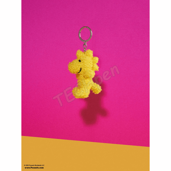 BONTON 33205003 Woodstock ECO Tiny Teddy Yellow keychain - 7 cm - 3