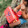KOZIOL Lunch Box with separation bowl CANDY RED DREAMS 8341745
